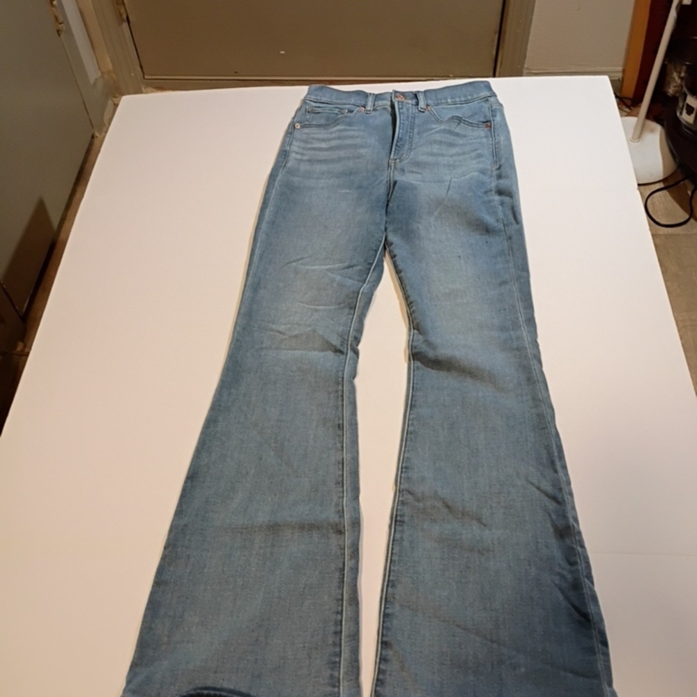 Express Classic Blue Women's Jeans Suze 4Regular - Picture 2 of 16